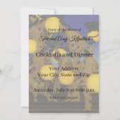 Invitation Maxfield Parrish Les Porteuses de Lanternes 1908 V (Dos)