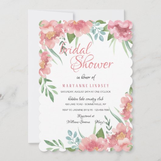 Invitation May Blooms #2 (Devant)