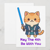 Invitation May the 4th Be With You (Devant / Derrière)