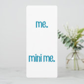 Invitation Me & Mini Me (Debout devant)