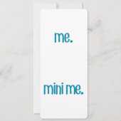 Invitation Me & Mini Me (Devant)
