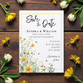 Invitation Meant to Bee Rustic Save the Date