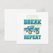 Invitation Mécanicien de voitures télécommandées Conducteurs  (Devant / Derrière)