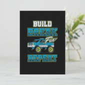 Invitation Mécanicien de voitures télécommandées Conducteurs  (Debout devant)