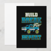 Invitation Mécanicien de voitures télécommandées Conducteurs  (Devant / Derrière)