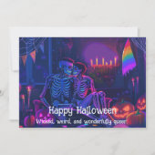 Invitation 🌈🎃Méchante, étrange et merveilleusement queer c (Devant)