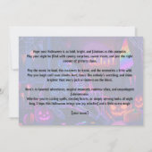 Invitation 🌈🎃Méchante, étrange et merveilleusement queer c (Dos)