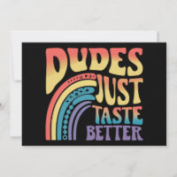 Mecs Ont Juste Meilleur Goût Arc-en-ciel Fierté Ga