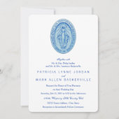 Invitation Médaille miraculeuse (Devant)