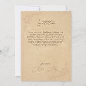 Invitation Médecin - Infirmière - Paramedic - Médecin (Dos)