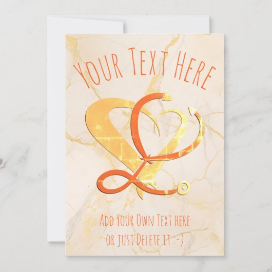 Invitation Médecin - Infirmière - Paramedic - Médecin (Devant)