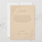 Invitation Médecin - Infirmière - Paramedic - Médecin (Dos)