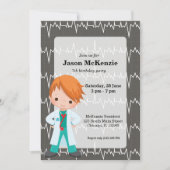 Invitation Médecin pour enfants (Devant)