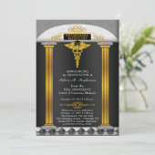 Invitation Médecine vétérinaire Diplôme vétérinaire (Debout devant)