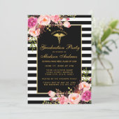 Invitation Médicale à la fête de l'or rose (Debout devant)