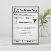 Invitation Médicale de graduation de la bande de p (Debout devant)