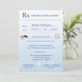 Invitation Médicale de graduation de la bande de p (Debout devant)
