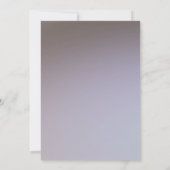 Invitation Médicale Gold Caduceus White Wings Graduation (Dos)