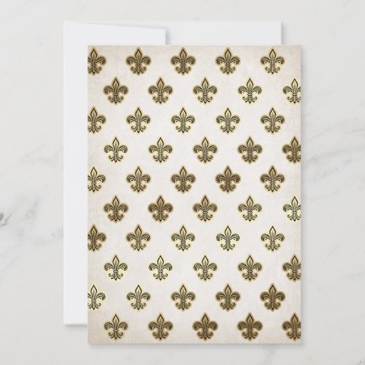 Invitation Medieval Fantasy Monogram Crest Wedding (Dos)