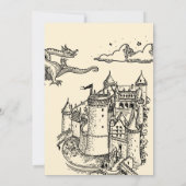 Invitation Medieval “Last Knight Out” Bachelorette (Dos)