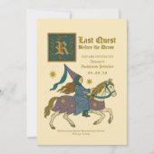Invitation Medieval Princess “Last Quest Bachelorette (Devant)