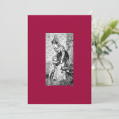 Invitation médiévale (Debout devant)