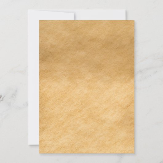 Invitation médiévale de chevalier (Dos)