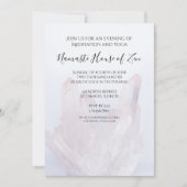 Invitation Méditation de cristaux de lavande légère / Atelier (Devant)