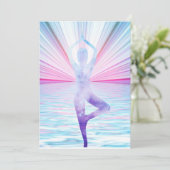 Invitation Méditation de l'arbre de vie Yoga Zen (Debout devant)