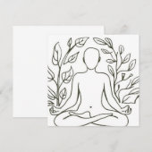 Invitation Meditative Harmony / Harmonia Meditativa (Devant / Derrière)