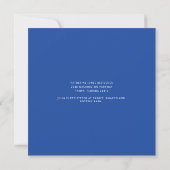 Invitation Mediterranean Cobalt Baby Shower (Dos)