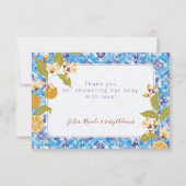 Invitation Mediterranean Lemon Amalfi Coast Baby Shower (Dos)