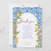 Invitation Mediterranean Lemon Amalfi Coast Baby Shower (Devant)