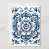 Invitation Méditerranée | Citrus citron | Baby shower Invitat (Dos)