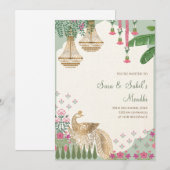 Invitation Mehendi Invitation numérique Mehendi (Devant / Derrière)