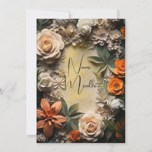 Invitation mehndi