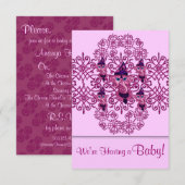 Invitation Mehndi Ganesha (Devant / Derrière)