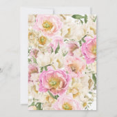 Invitation Mehndi mariage indien mariée mignonne en ivoire ro (Dos)