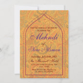 Invitation Mehndi Sangeet (Devant)