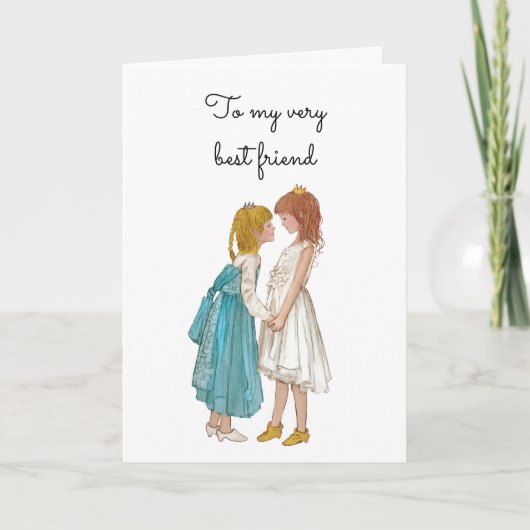 Invitation Meilleur ami S'il vous plaît, soyez ma femme d'hon (Devant)