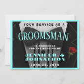 Invitation Meilleur costume d'invitation de Man Tuxedo (Devant)