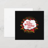 Invitation Meilleur Notaire Public Jamais Avocat Notaire Avoc (Devant / Derrière)