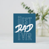 Invitation Meilleur Papa du Monde (Debout devant)