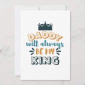 Invitation Meilleur Papa Ever (Devant)