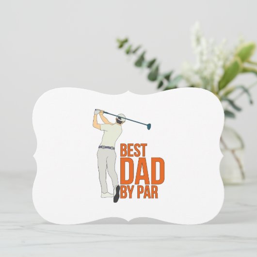 Invitation Meilleur papa par rapport (Debout devant)