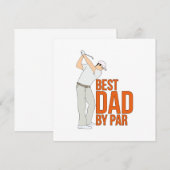 Invitation Meilleur papa par rapport (Devant / Derrière)