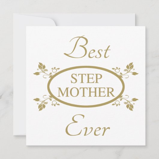 Invitation Meilleur Stepmère (Devant)