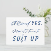 Invitation Meilleur temps pour convenir à la proposition de s (Debout devant)