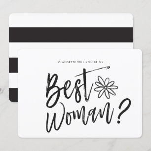 Invitation Meilleure Femme Demande de participation au mari