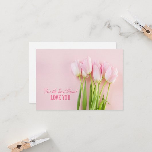 Invitation Meilleure maman (Devant/Arrière en situation)